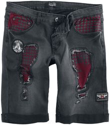 Shorts with destroyed Details, Rock Rebel by EMP, Short