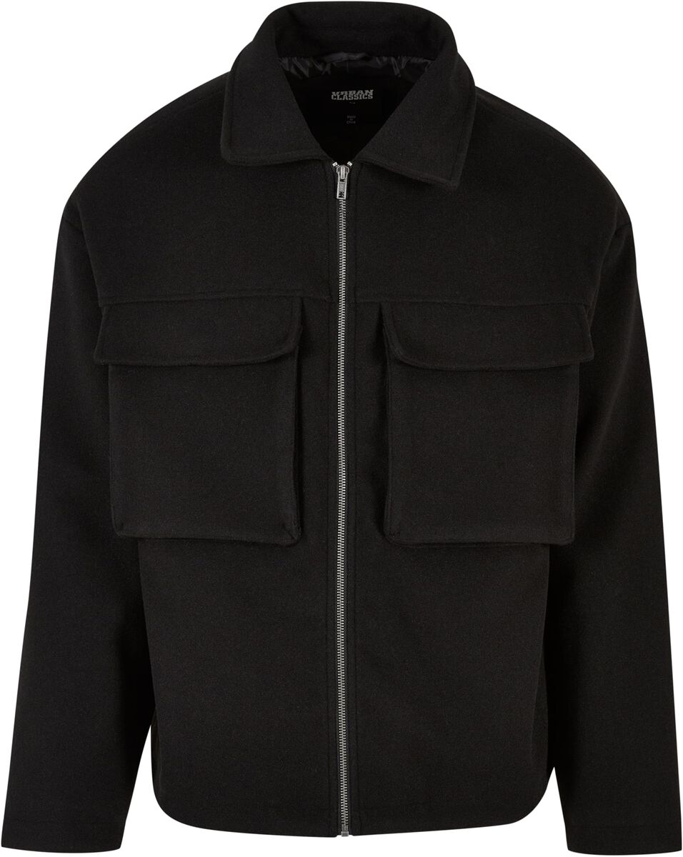 Image of Giacca di mezza stagione di Urban Classics - Big pocket bomber jacket - S a XXL - Uomo - nero