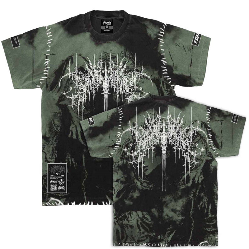 Stay Cold Apparel  T-Shirt - Chamber of Chaos - Heavy Oversized T-shirt (mentol) 250GSM - for Men - batik