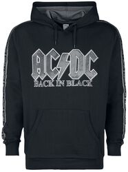 Amplified Collection - Mens Taped Fleece Hoodie, AC/DC, Kapuzenpullover