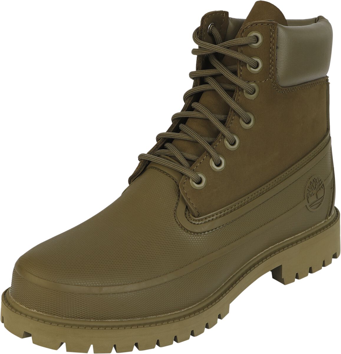 Timberland Rubber Toe 6 Inch Remix Boot oliv in EU44