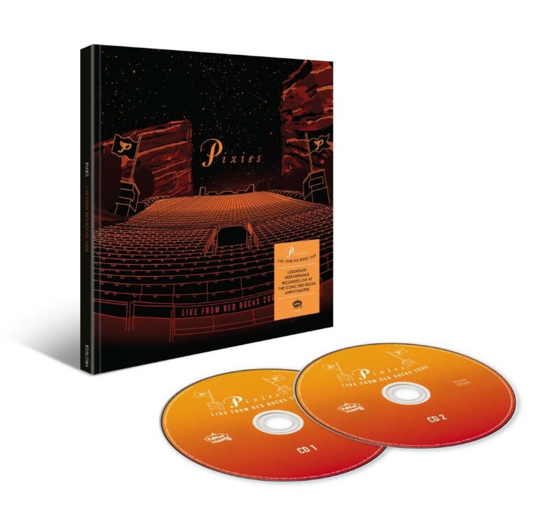 Pixies Live From Red Rocks 2005 CD multicolor