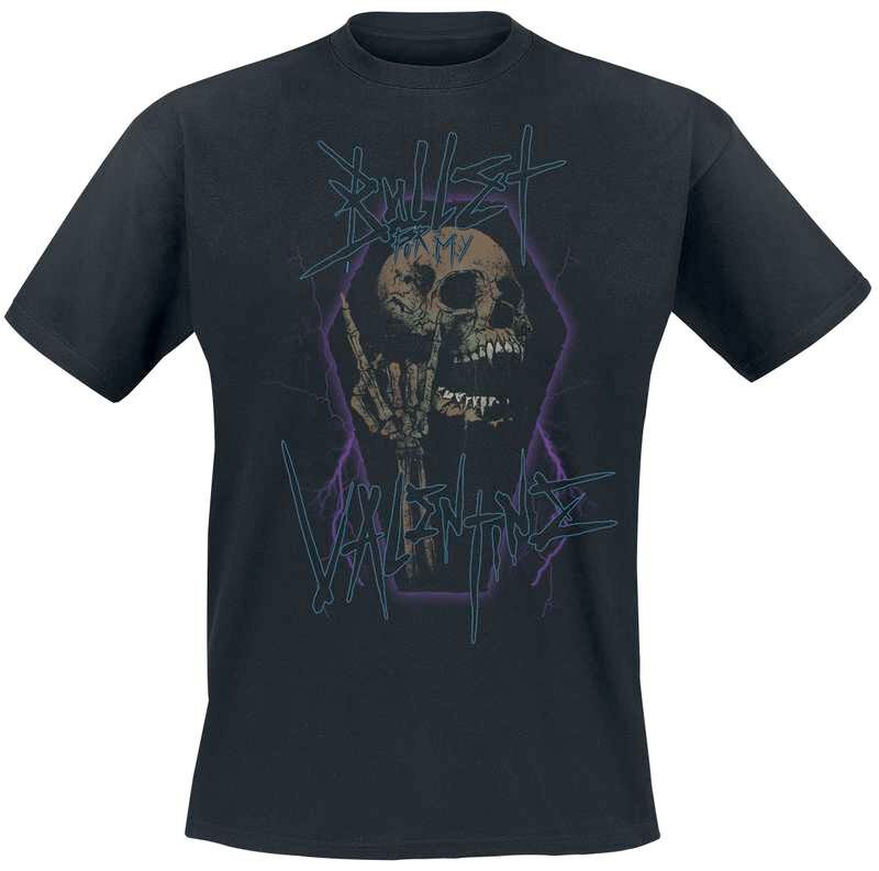 T-Shirt - Thrash Skull - S bis 4XL - für Männer - Größe S - schwarz - Lizenziertes Merchandise! - Männer - male