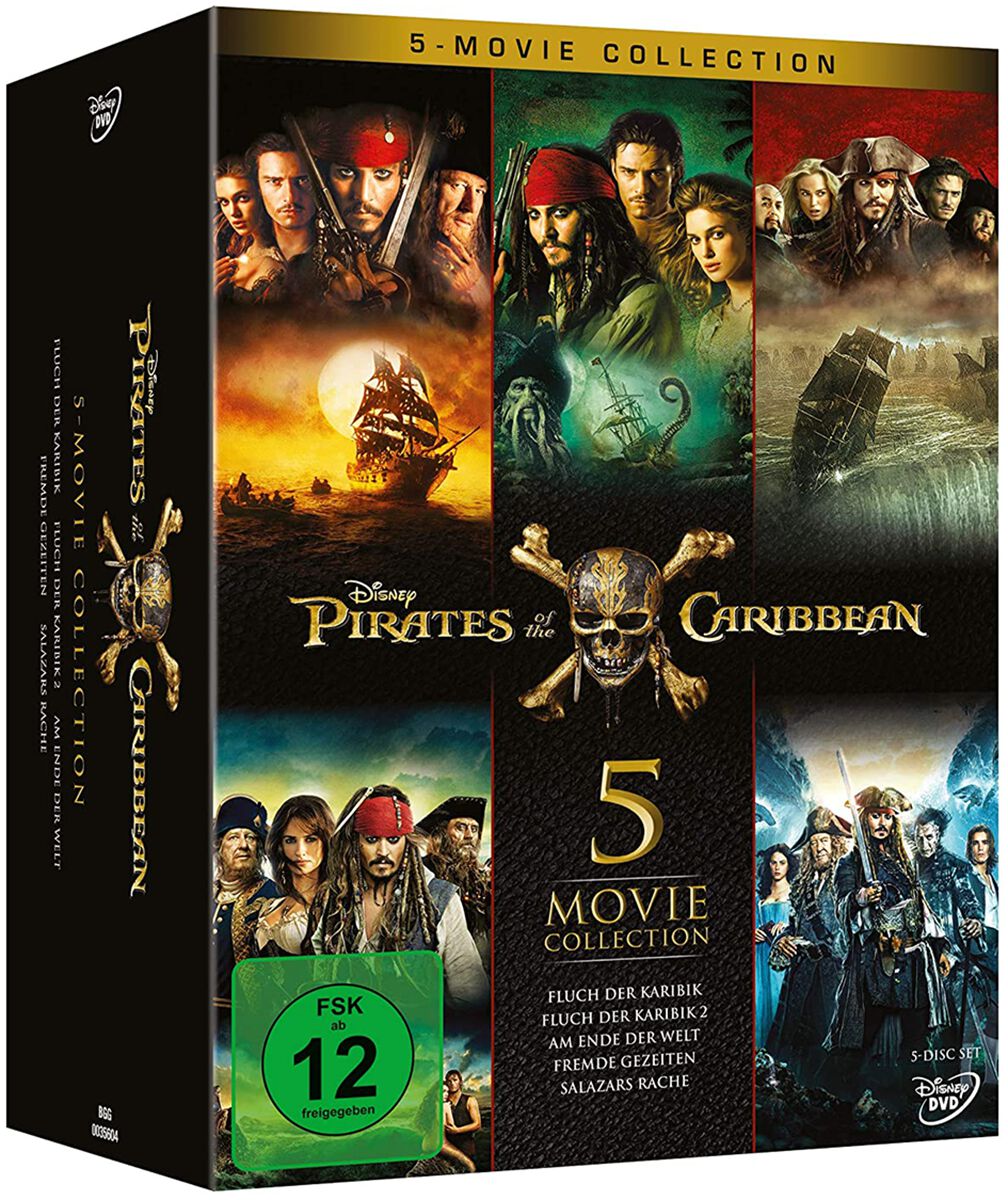 Fluch Der Karibik 5 Stream Netflix Fluch der Karibik - 5-Movie Collection | Fluch der Karibik DVD | EMP