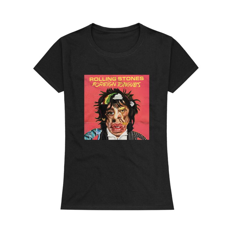 T-Shirt - Foreign Tongues - S bis XXL - für Damen - Größe M - schwarz - Lizenziertes Merchandise! - Frauen - female