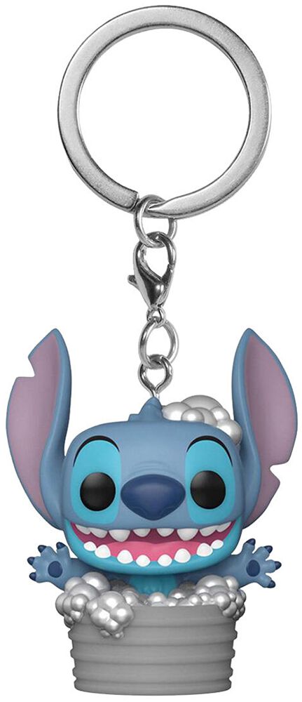 Porte-Clefs Pocket Pop! Disney de Lilo & Stitch - Stitch in Bathtub Pocket Pop! - pour Unisexe - mul