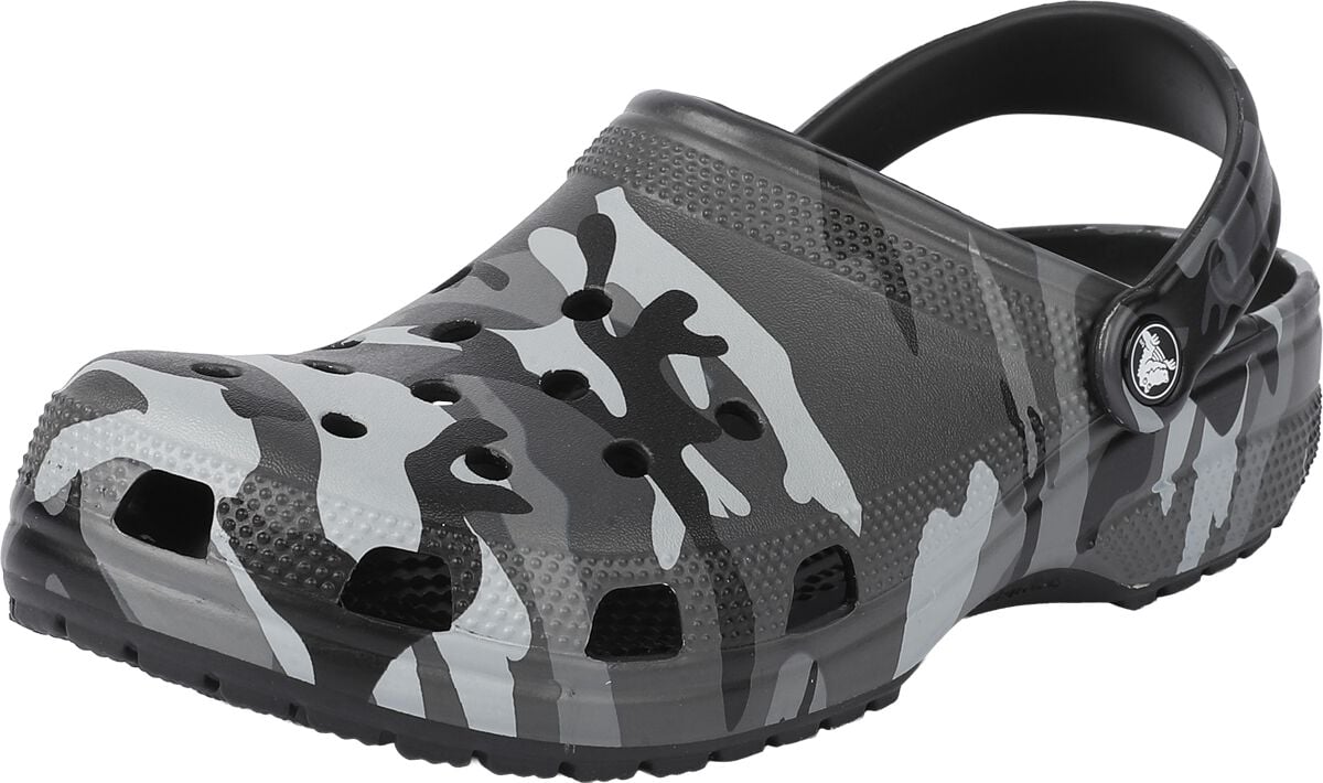 Crocs Hausschuh - Classic Camouflage Clog - EU38-39 bis EU45-46 - Größe EU 38-39 - camouflage