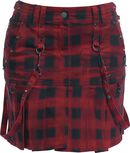 Studded Skirt, Black Premium by EMP, Kurzer Rock