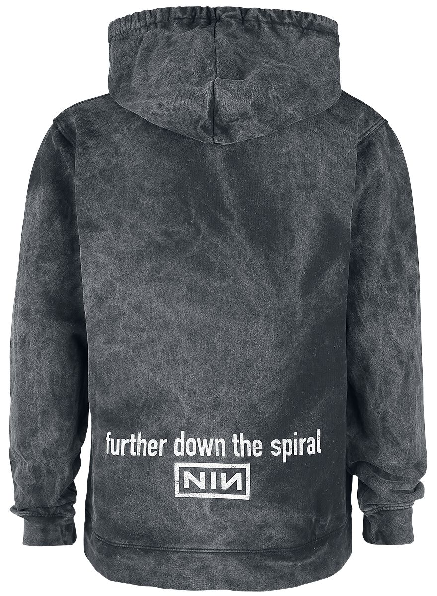 Big Logo Kapuzenpullover charcoal von Nine Inch Nails