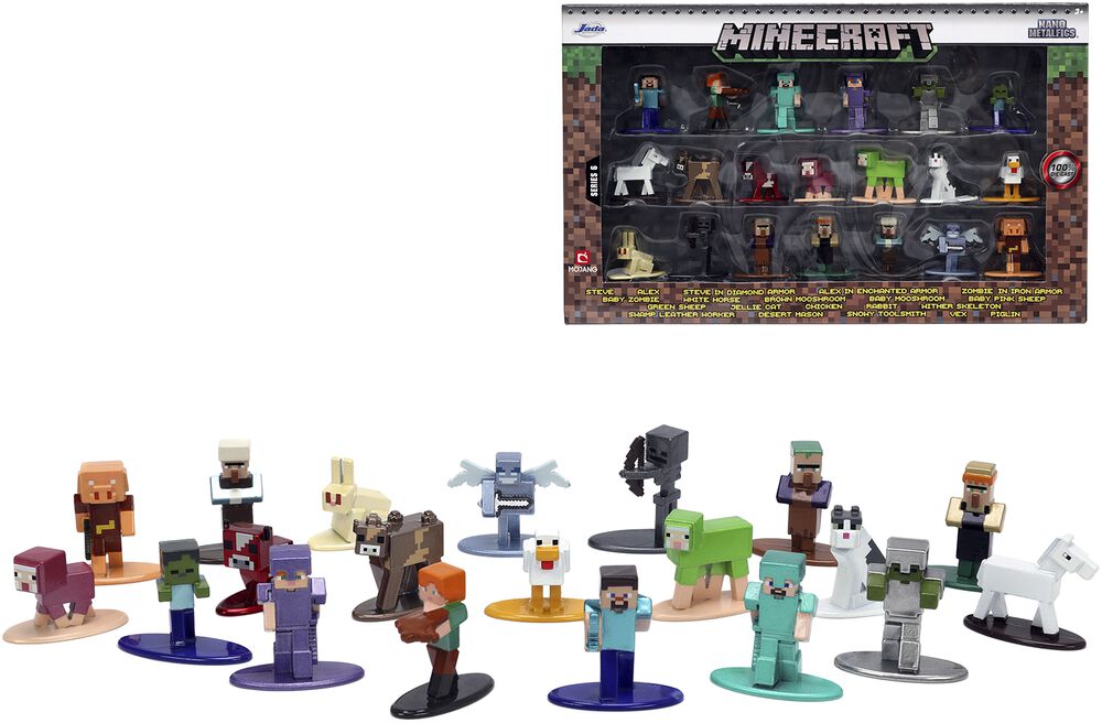 Gaming Minecraft Figuren-Set | Minecraft Sammelfiguren