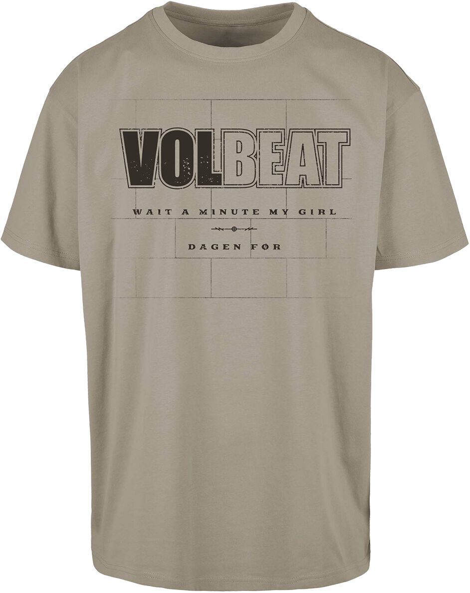Volbeat Wait A Minute My Girl T-Shirt sand