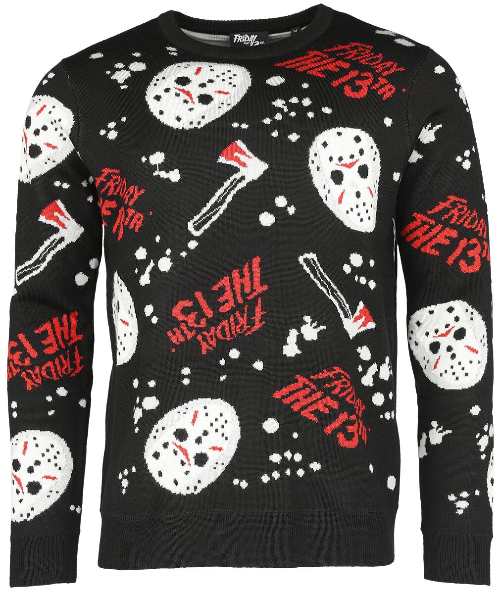 Freitag der 13. Sweatshirt - Jason - S bis XXL - für Männer - Größe S - allover  - EMP exklusives Merchandise!