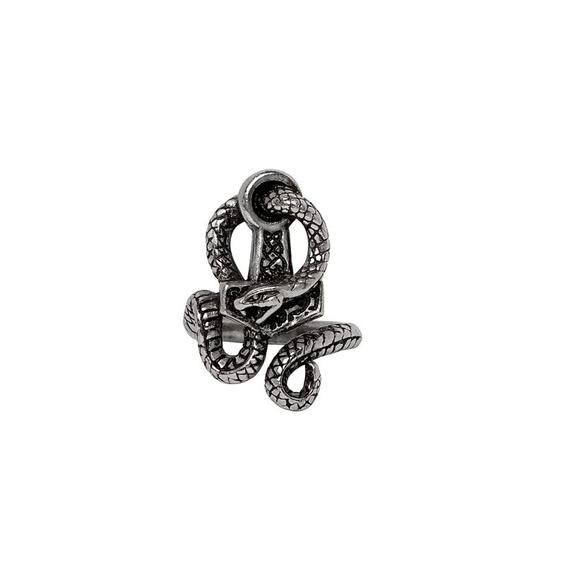 0664427056813 - Bane Of Thor Ring silberfarben