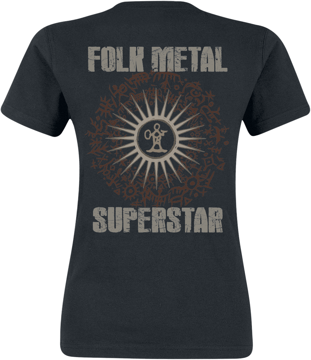 Korpiklaani Superstar T-Shirt schwarz