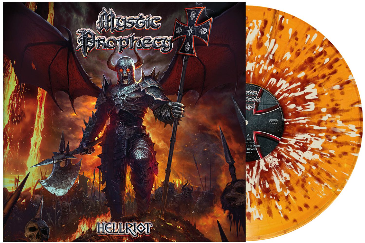 Hellriot LP farbig von Mystic Prophecy