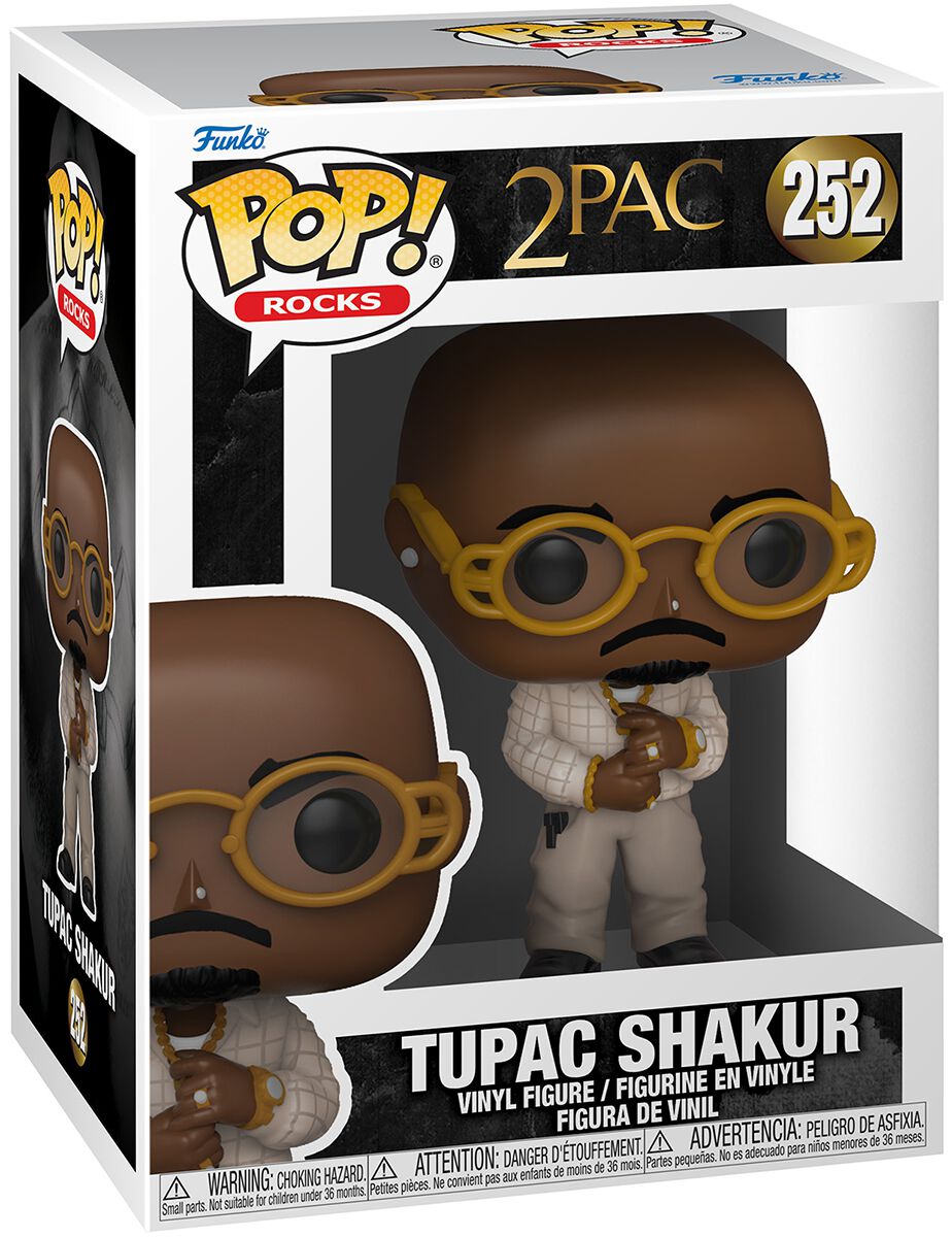 Tupac Shakur Tupac Shakur (2Pac) Rocks! Vinyl Figur 252 Funko Pop! multicolor