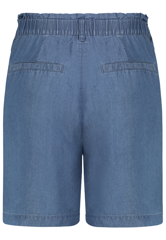 Thumbnail - Authentic Style LYOCELL DENIM SHORTS Short blau in S