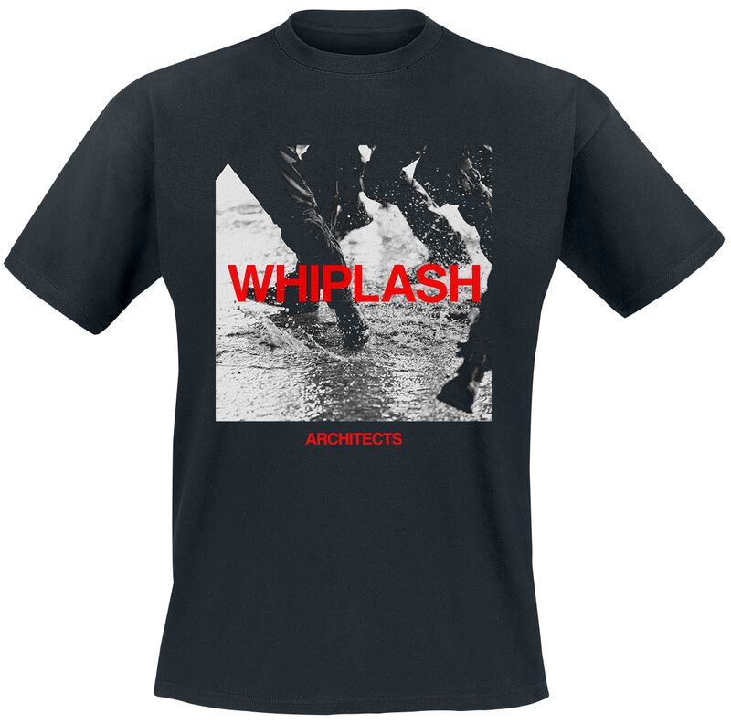 T-Shirt Manches courtes  de Architects - Whiplash Splash Photo - S à 5XL - pour Homme - noir