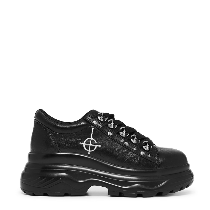 Thumbnail - KOI Ghost - Zenith Men's Crucifix Chunky Trainers Sneaker schwarz in EU43