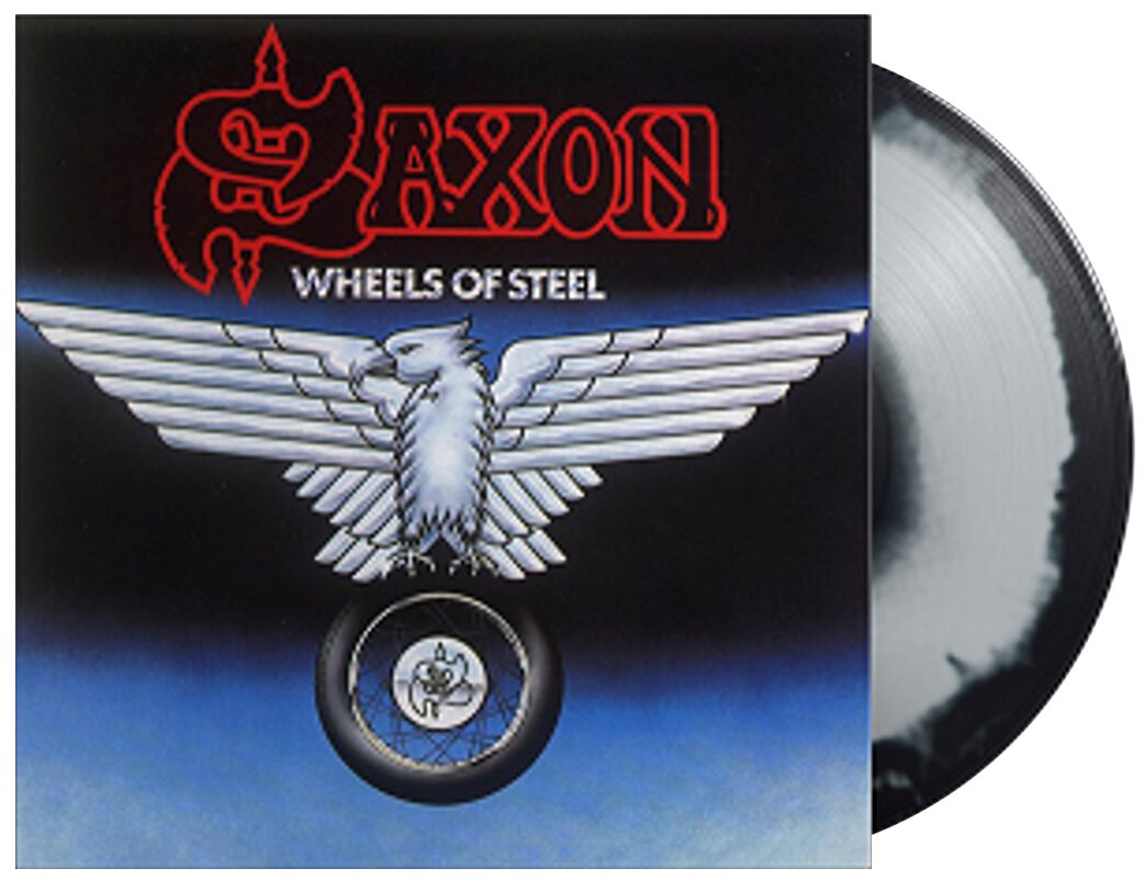 Wheels Of Steel LP multicolor von Saxon
