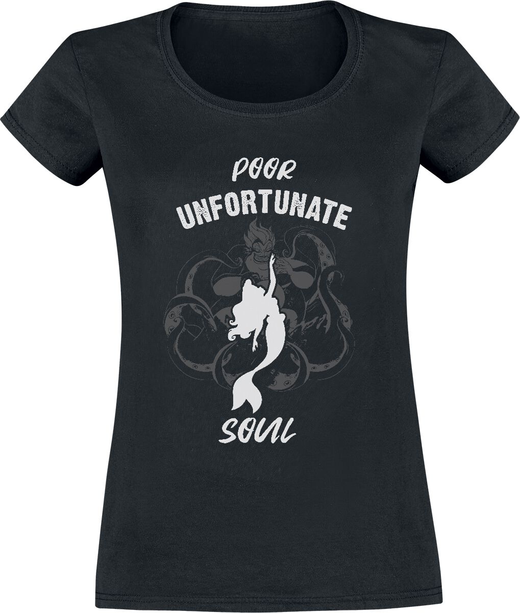 The Little Mermaid Unfortunate Soul T-Shirt black