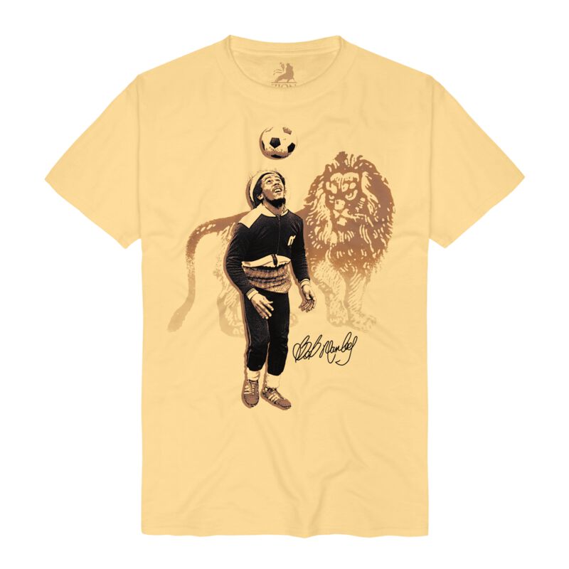 0199957260718 - Football Lion T-Shirt gelb in L