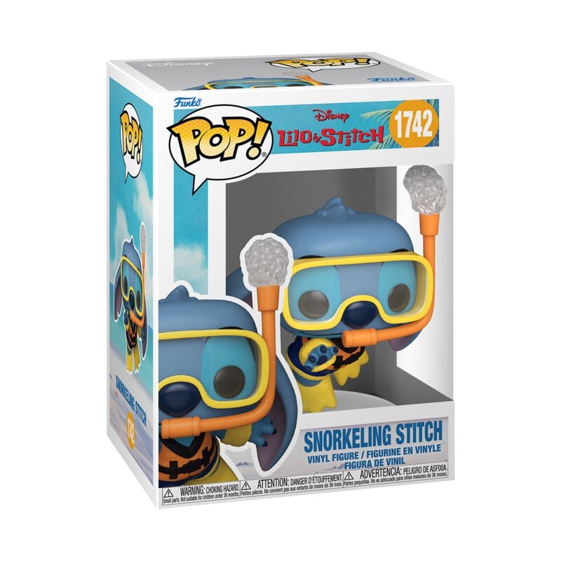 Lilo & Stitch - Snorkeling Stitch (Pop!) Vinyl Figur 1742 - Funko Pop! - Funko Shop Europe