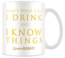 I Drink And I Know Things, Game Of Thrones, Tasse