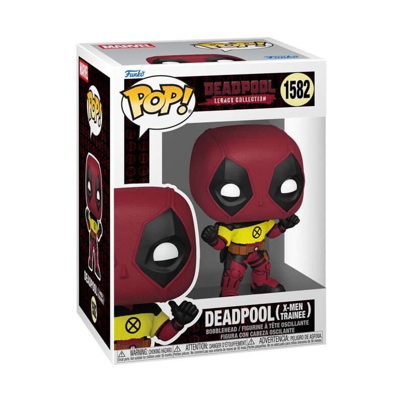 Deadpool 2 - Deadpool with X-Men Shirt Vinyl Figur 1582 - Funko Pop! Figur - Funko Shop Deutschland - Lizenzierter Fanartikel