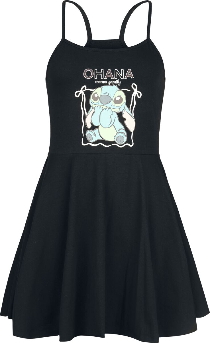 Levně Lilo & Stitch Stitch Ohana Šaty černá