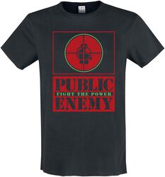 Amplified Collection - Fight The Power Target, Public Enemy, T-Shirt