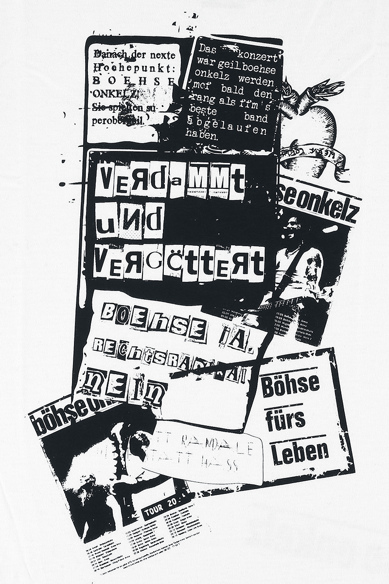 Böhse Onkelz Böhse für's Leben T-Shirt weiß