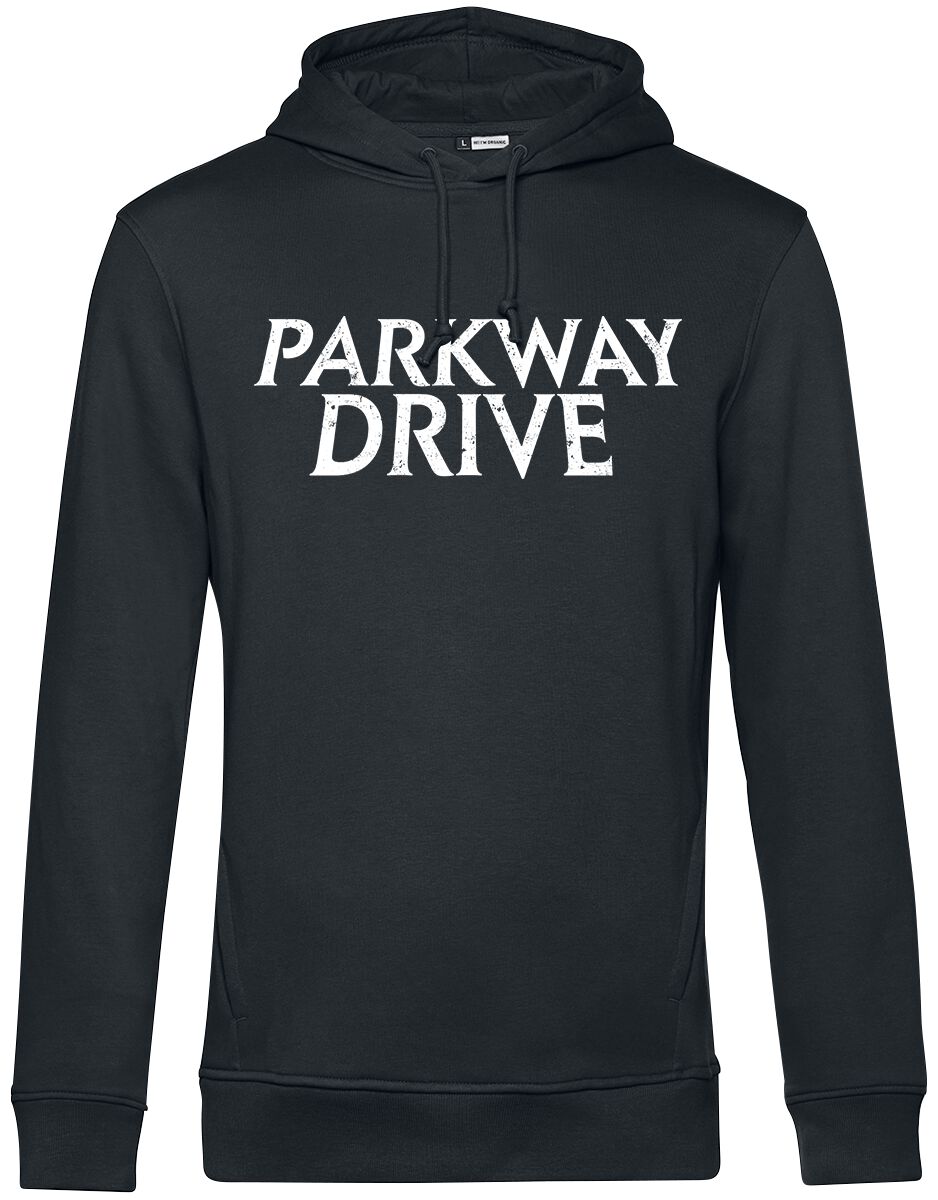Levně Parkway Drive Smoke Skull Mikina s kapucí černá