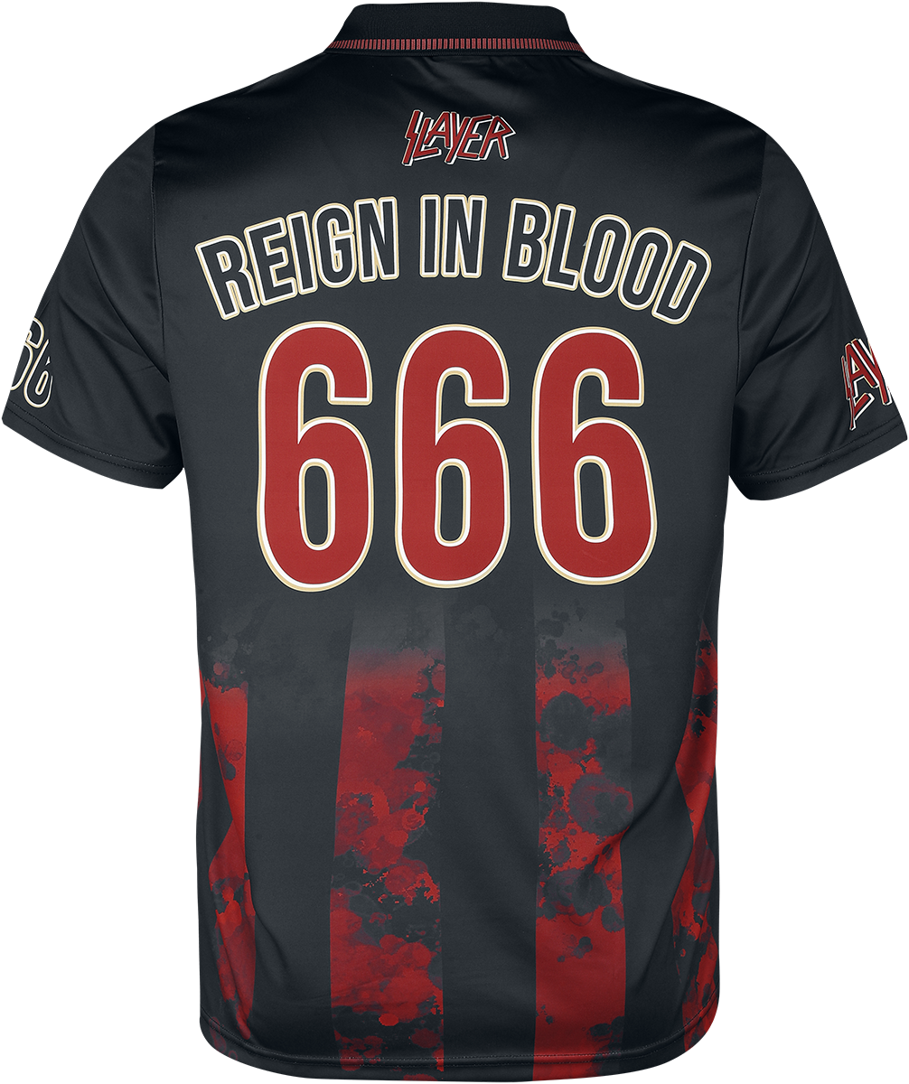 Slayer Amplified Collection - Reign In Blood Trikot schwarz rot
