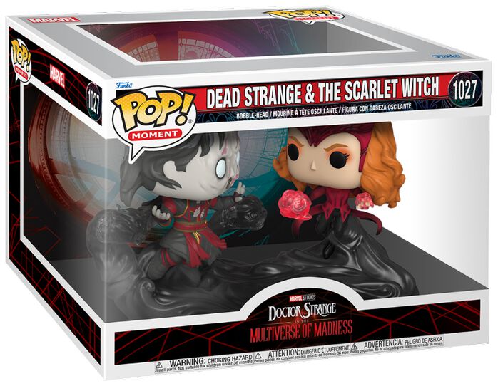 Doctor Strange In the Multiverse of Madness - Dead Strange and The Scarlet (Pop! Moment) Witch Vinyl Figur 1027 Funko Pop! multicolor