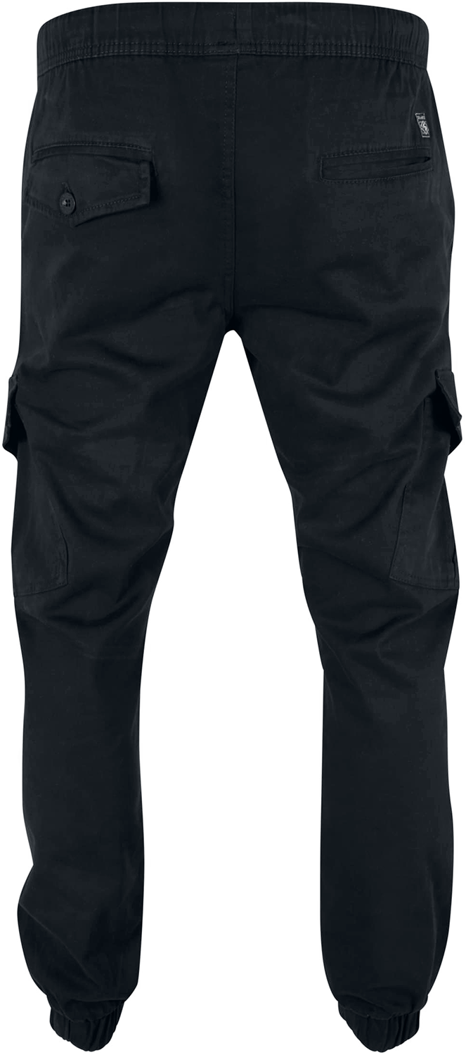 Southpole Cargo Jogger W/ Zipper & D-Ring Trainingshose schwarz