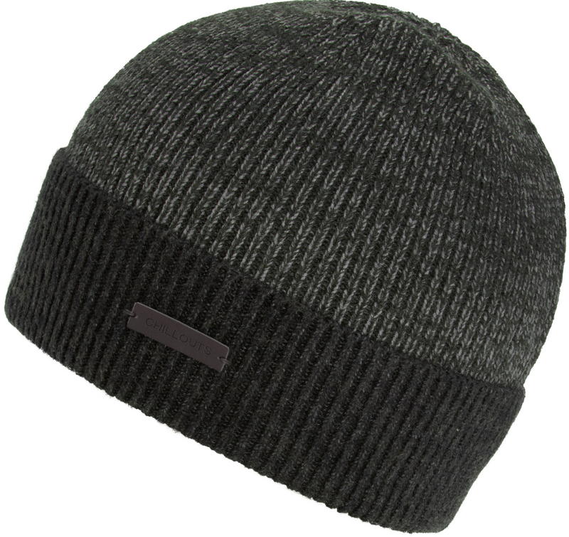 Chillouts  Beanie - Moritz Hat - for Men - dark grey