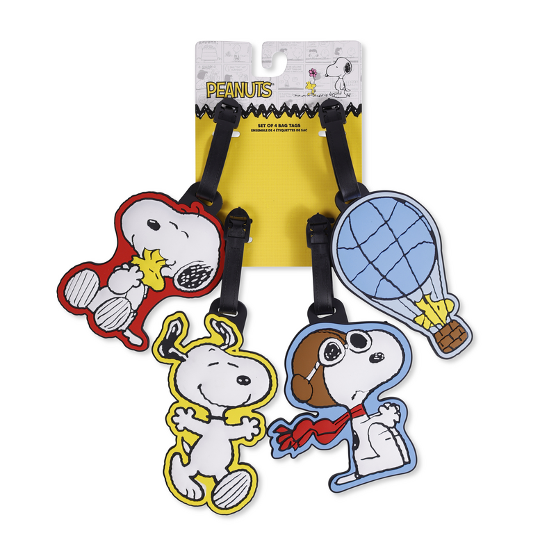 0198660049665 - Snoopy - Kofferanhänger Rucksack-Anhänger multicolor