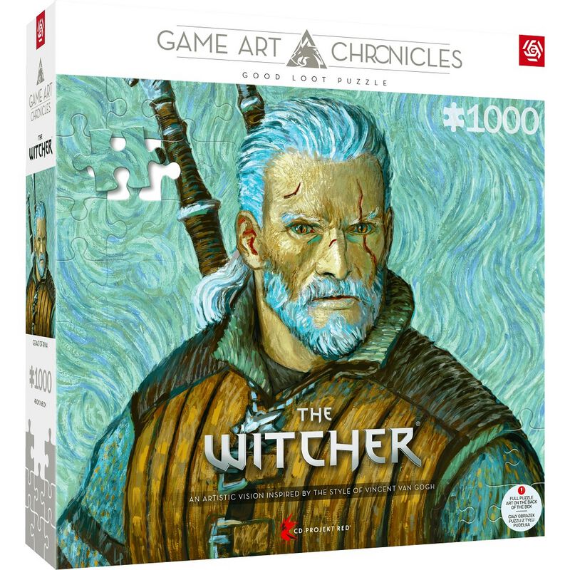 5908305247548 - Geralt of Rivia & Vincent van Gogh Puzzle multicolor