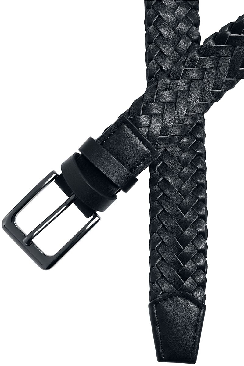 Urban Classics TB1288 Unisex Gürtel Leather Imitation Belt,Schwarz  Black 7 , 130 Cm Herstellergroesse Xl