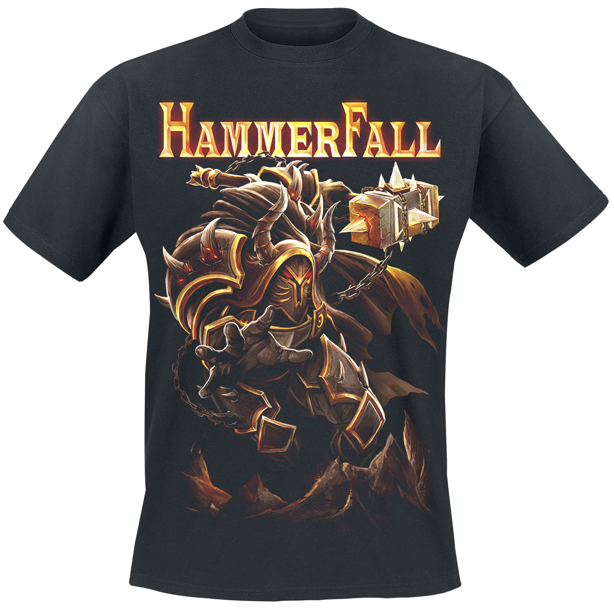 Hammerfall - One Against The World - T-Shirt - black image