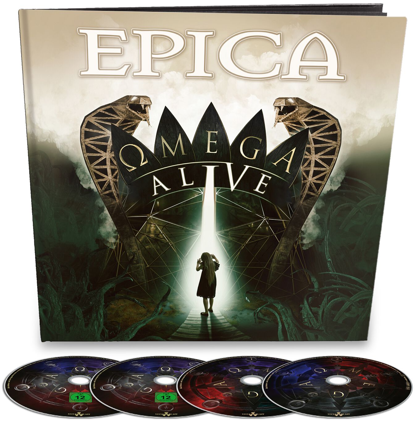 Image of Epica Omega Alive 2-CD & DVD & Blu-ray Standard
