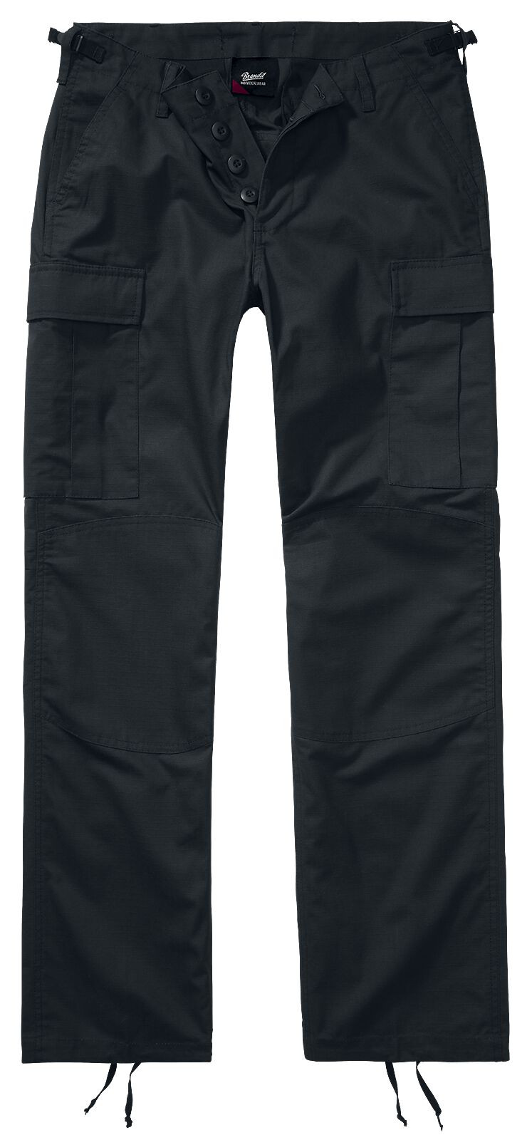 Pantalon Cargo de Brandit - Pantalon Indéchirable BDU - W33L32 à W36L32 - pour Femme - noir