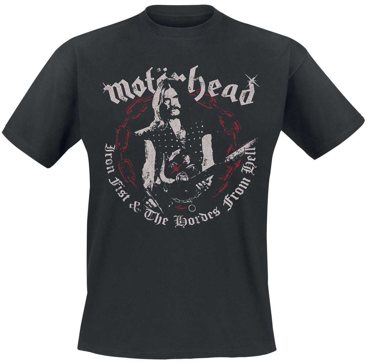 Motörhead Lemmy Lordes From Hell T-Shirt black