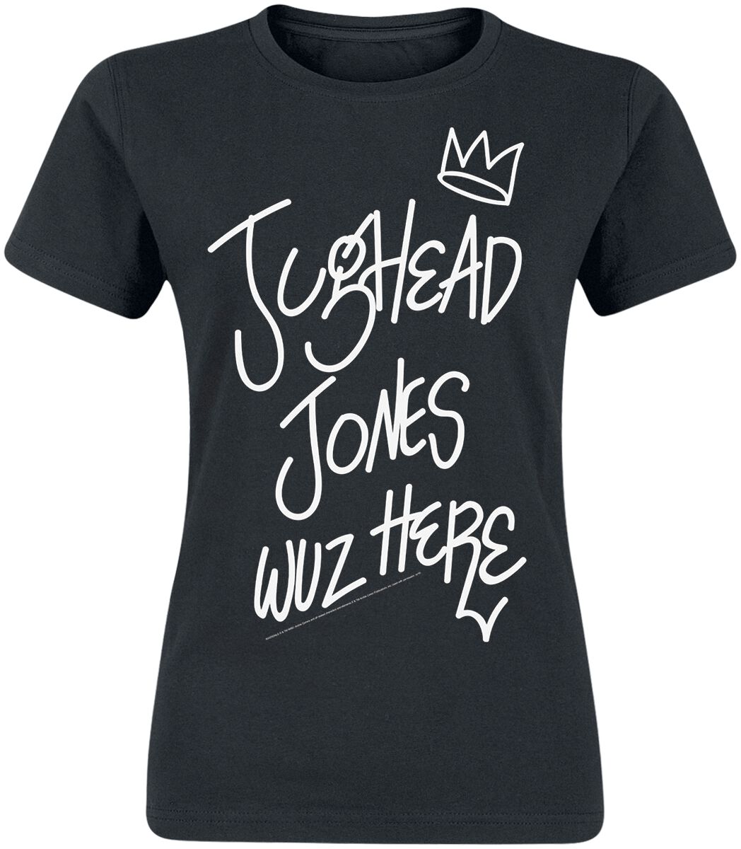 Riverdale Jughead Jones - Wuz Here T-Shirt black