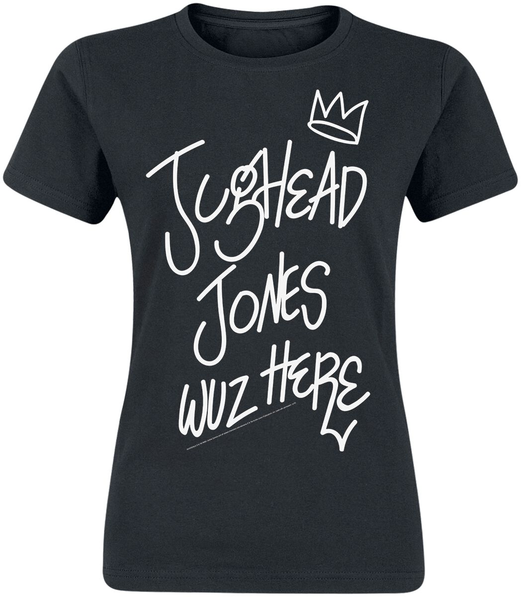 Riverdale Jughead Jones – Wuz Here T-Shirt schwarz Riverdale Jughead Jones – Wuz Here T-Shirt schwarz