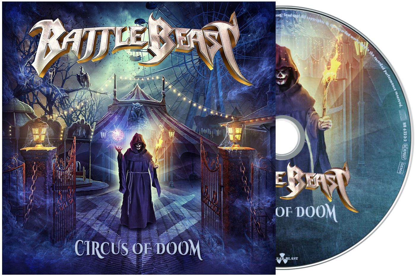 Image of Battle Beast Circus of doom CD Standard