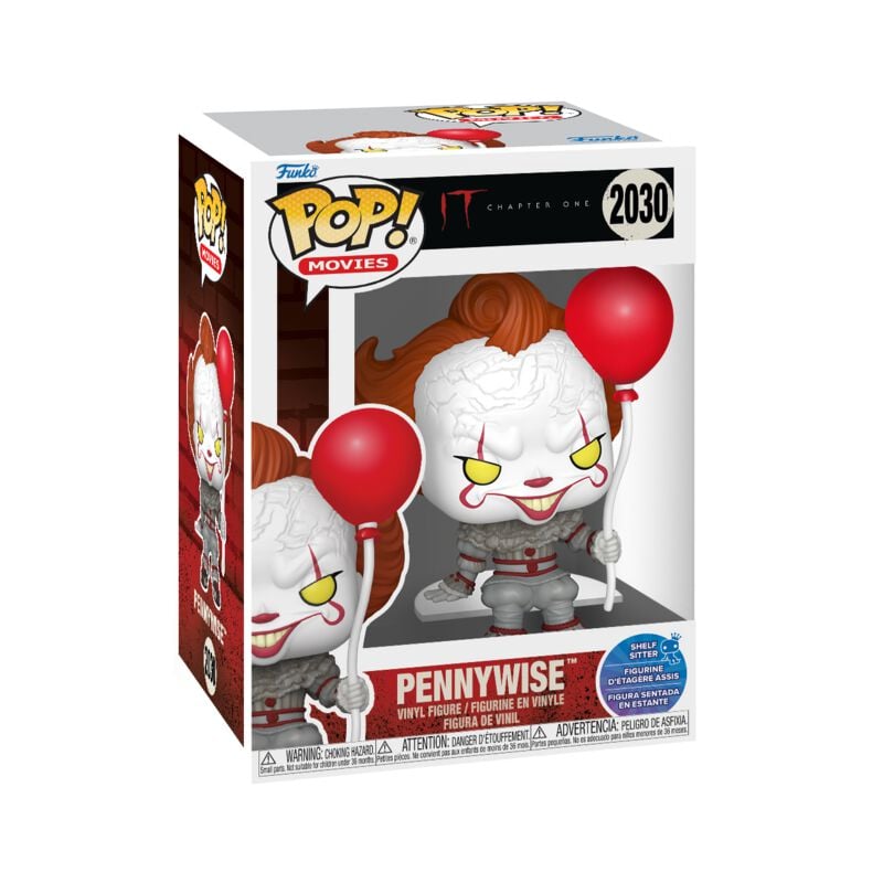 IT - Pennywise (Sit - Pop!Movies) Vinyl Figur 2030 - Funko Pop! - Funko Shop Europe