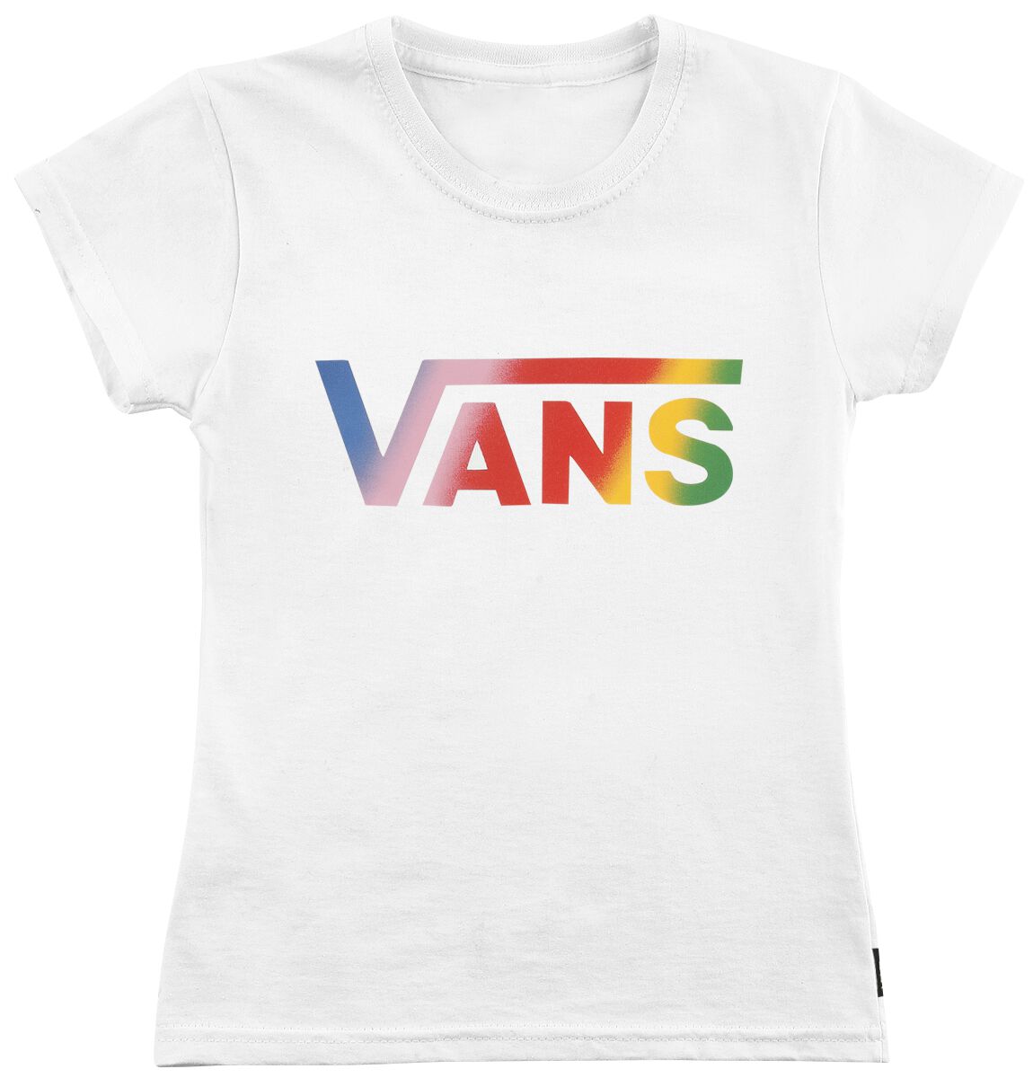 T-Shirt Manches courtes de Vans - GR Flying V Crew Girls mulitcolor - S à XL - pour Femme - blanc