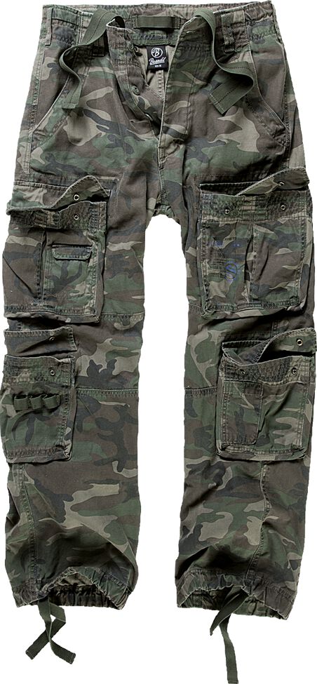 Brandit Pure Vintage Trousers Cargohose woodland in S